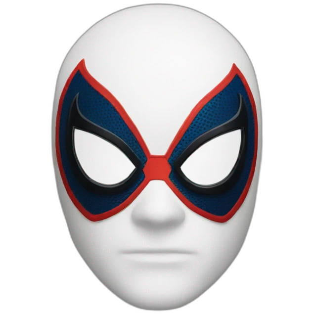Spider man mask emoji