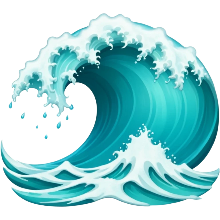 onda do mar emoji