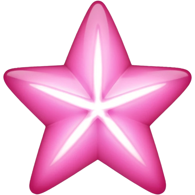 pink star emoji