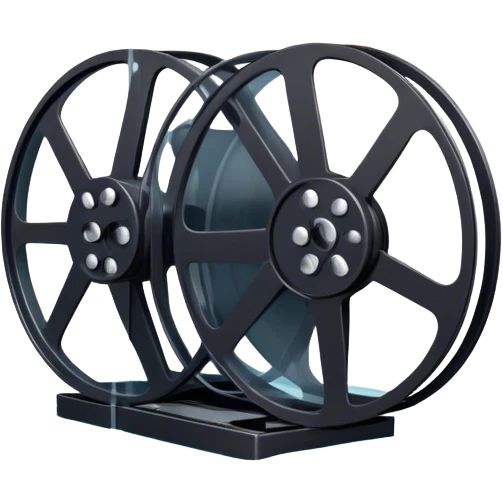 Film reel in COLD Frame emoji