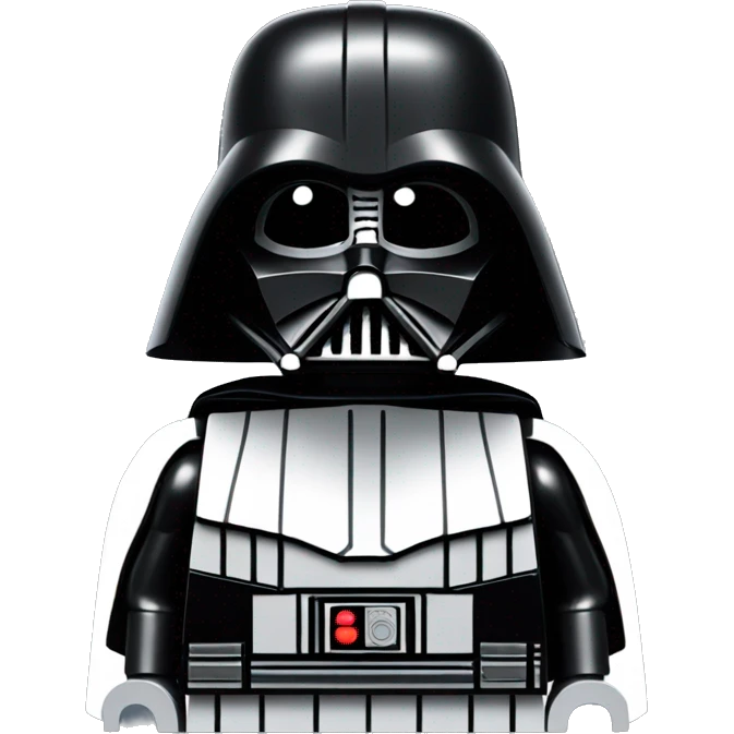 Darth vader lego emoji