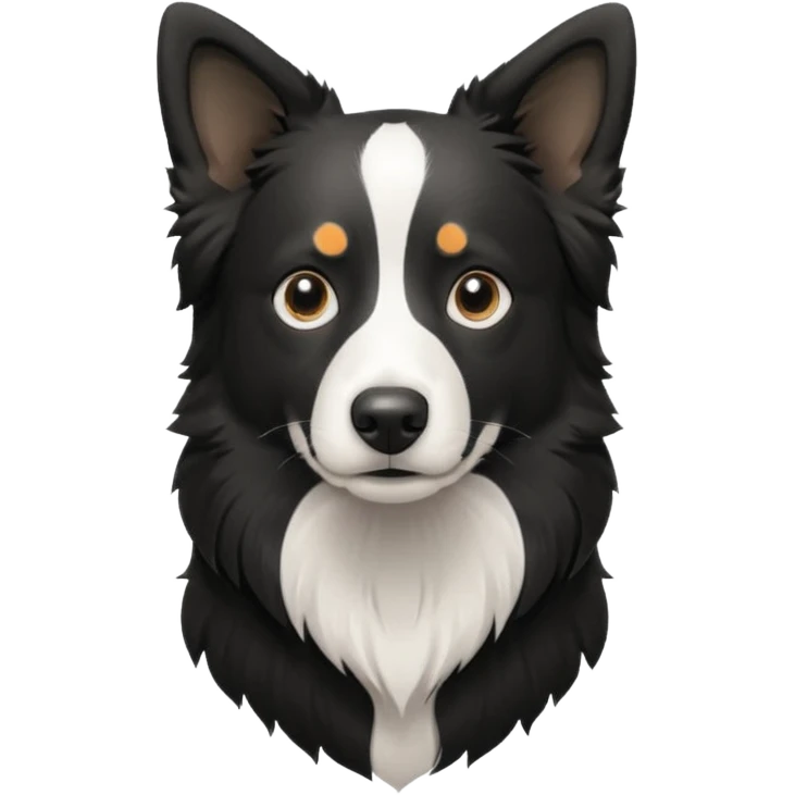 sheep dog border collie emoji
