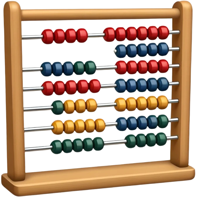 abacus design very different styles. emoji