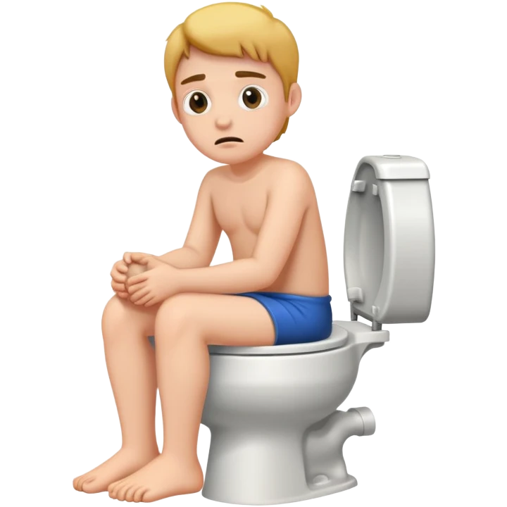 Un humain qui fait caca  emoji