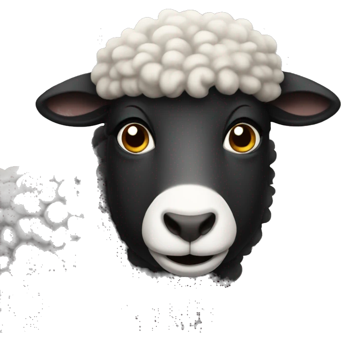 black sheep  emoji