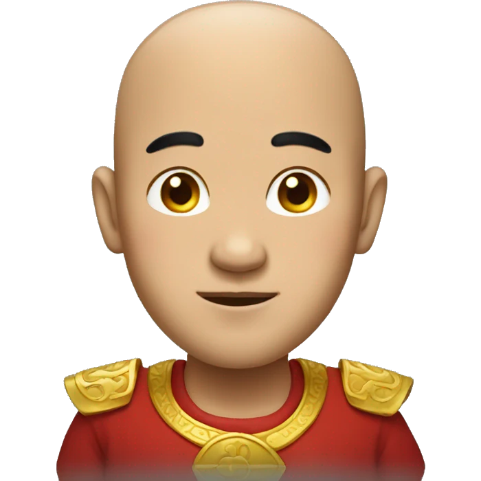 Chinese man with gold ears  emoji