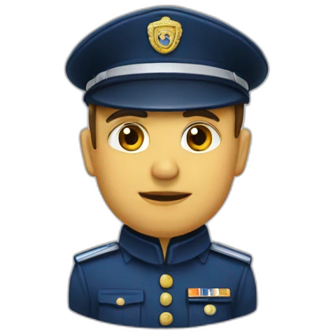 Gendarmerie emoji