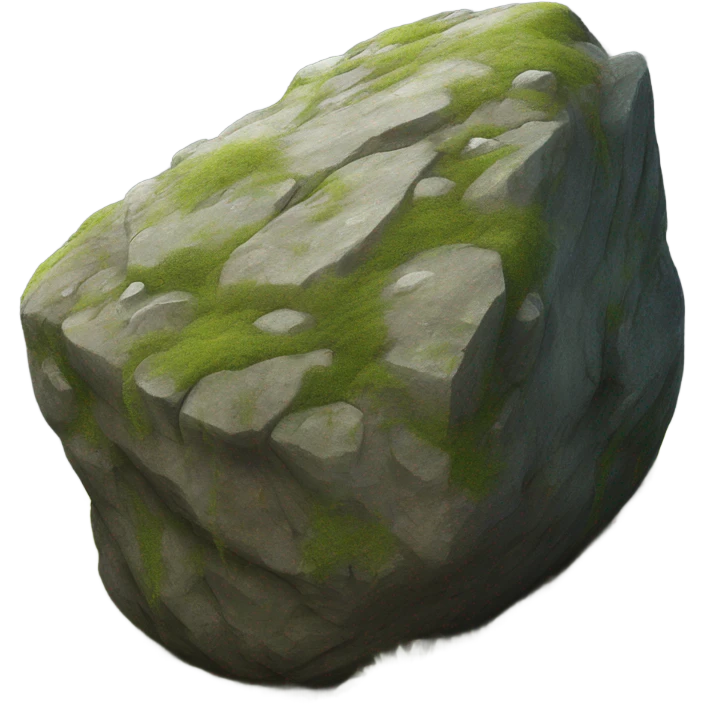 The rock emoji