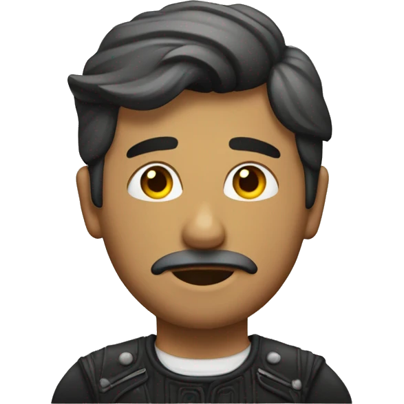 Hombre guapo alucin emoji