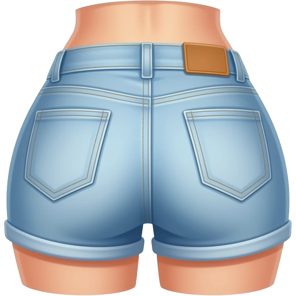Girls buttocks emoji
