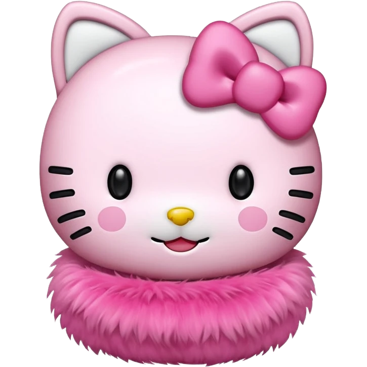 هلو كيتي بينك emoji
