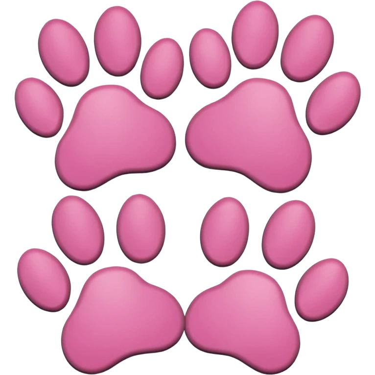 Dog paws emoji