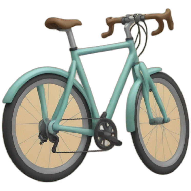 Bike packing bike emoji