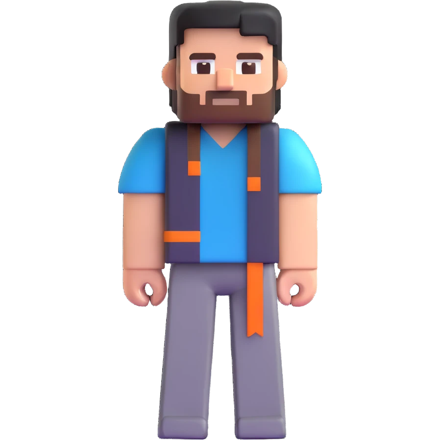 Minecraft character emoji