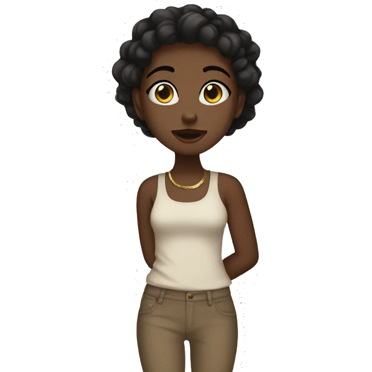 Clean girl aesthetic outfit  emoji