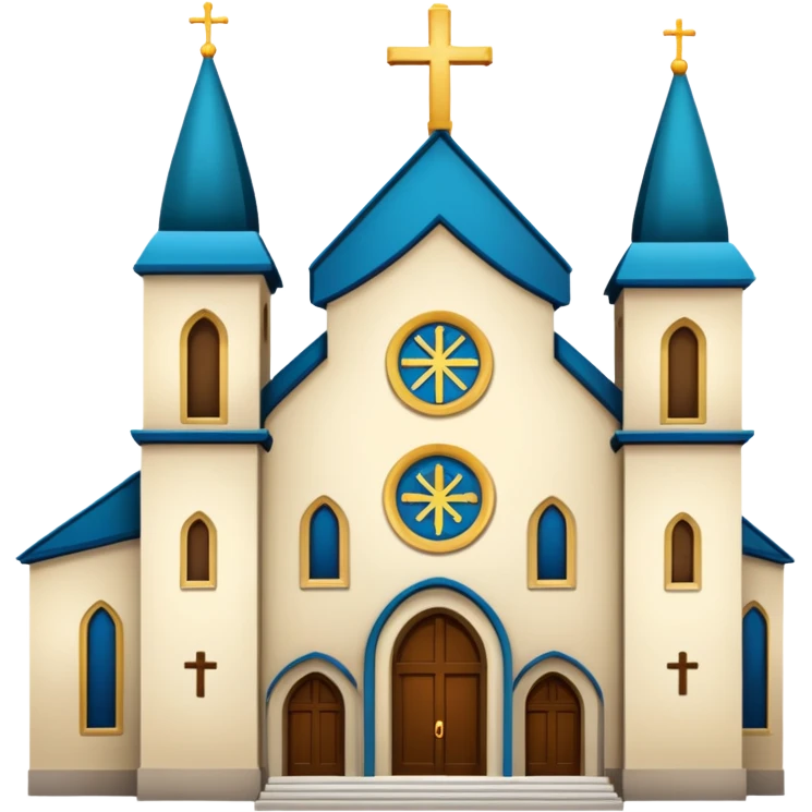 Dame una imagen 100x100 de una iglesia emoji