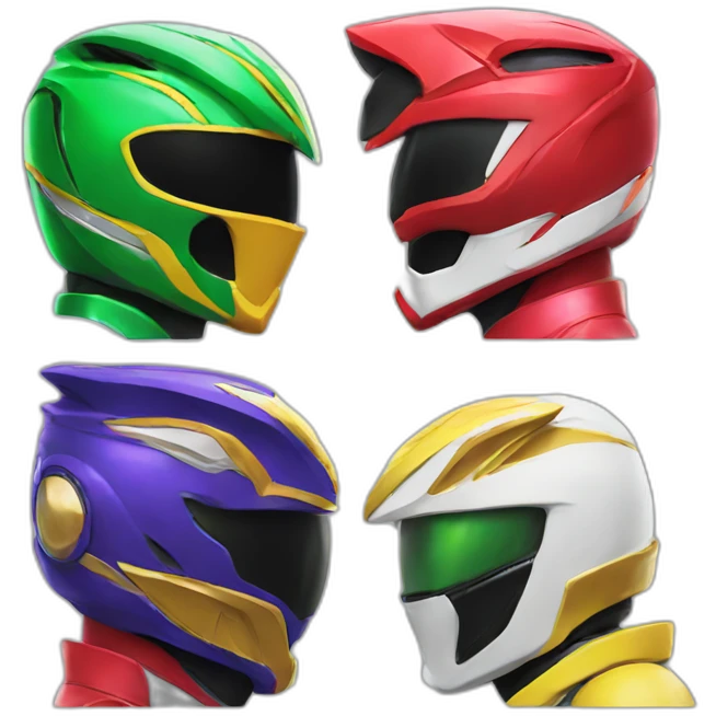 power rangers emoji