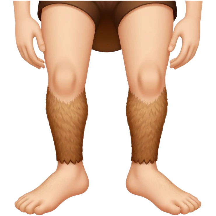 hairy legs emoji