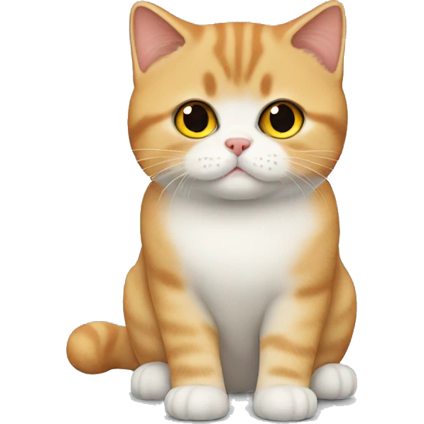 ginger british shorthair emoji