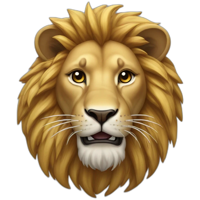 Lion sur l’eau emoji