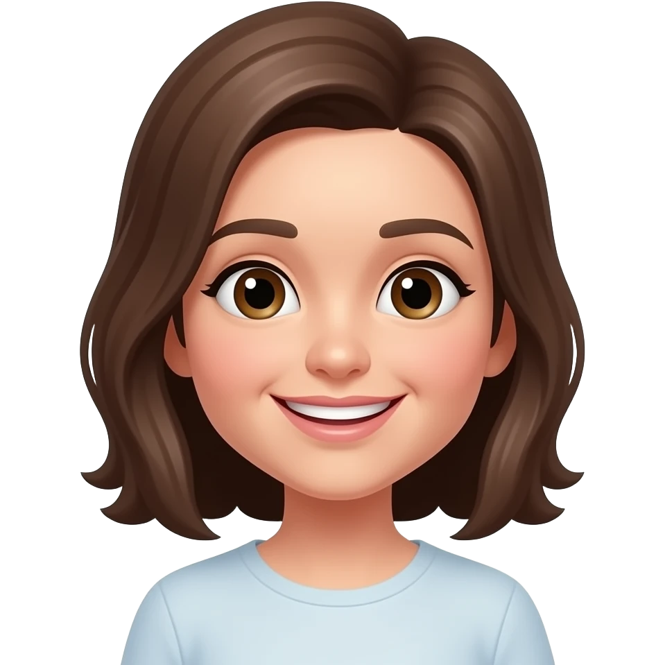 Small soft smile, slightly upturned, gentle and dreamy, not smug or knowing — the smile of someone who genuinely believes everything is going to work out perfectly despite all evidence to the contrary” emoji