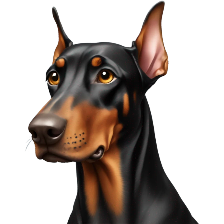 Doberman brown emoji