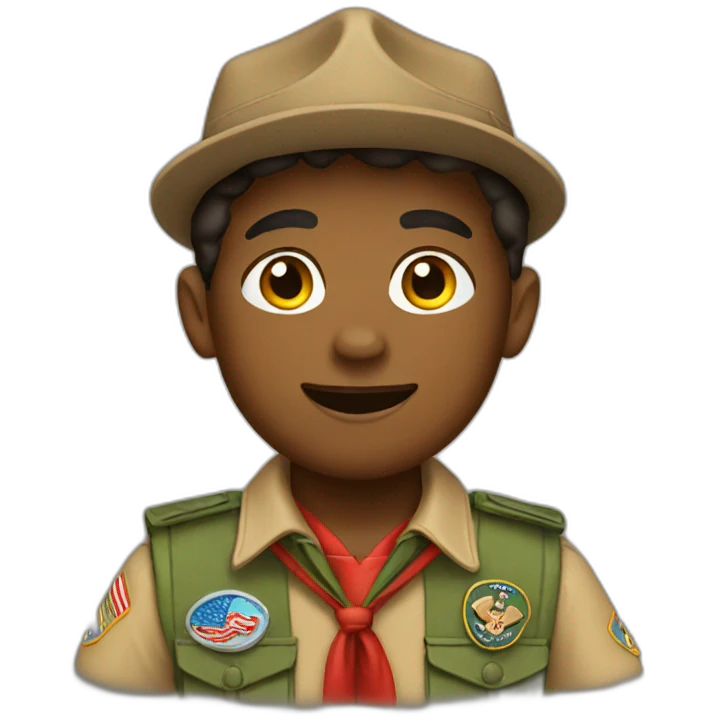 boy scout emoji