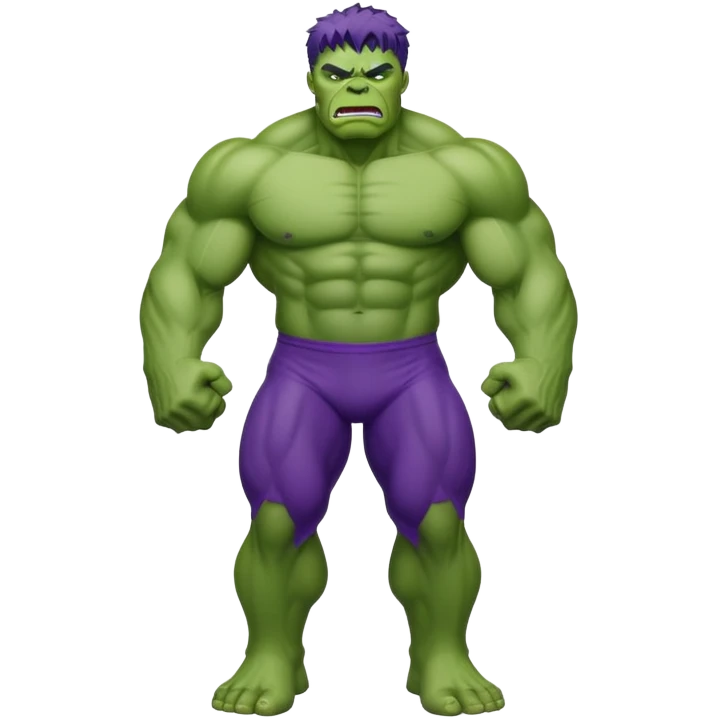 Purple hulk emoji