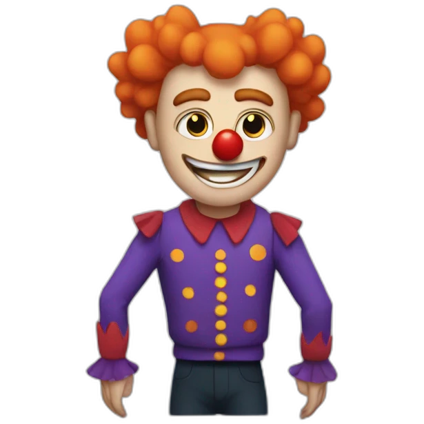 stefan with clown hands emoji