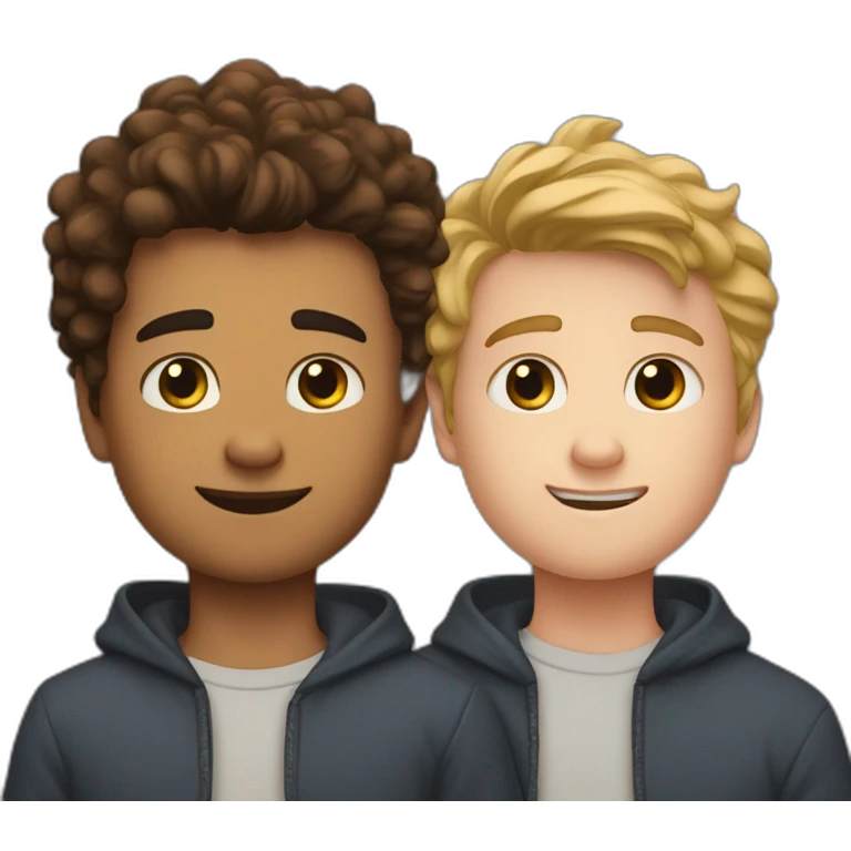 Ollie Lawrence and Finn Russel emoji