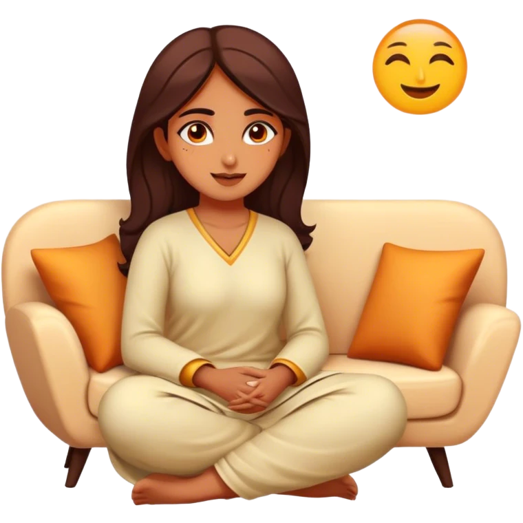 Desi girl therapy emoji