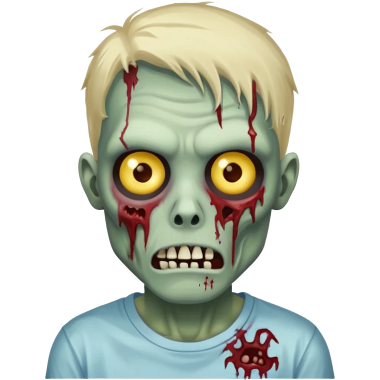 Faça um zombie com uma blusa na emoji