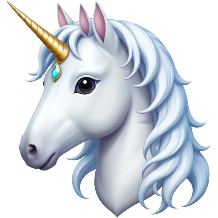 unicorn mythical animal. emoji