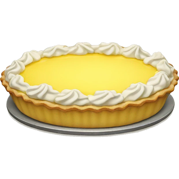 Lemon pie emoji