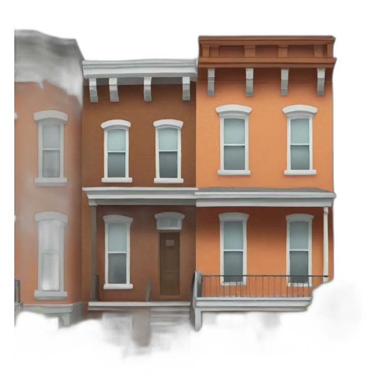 row house emoji