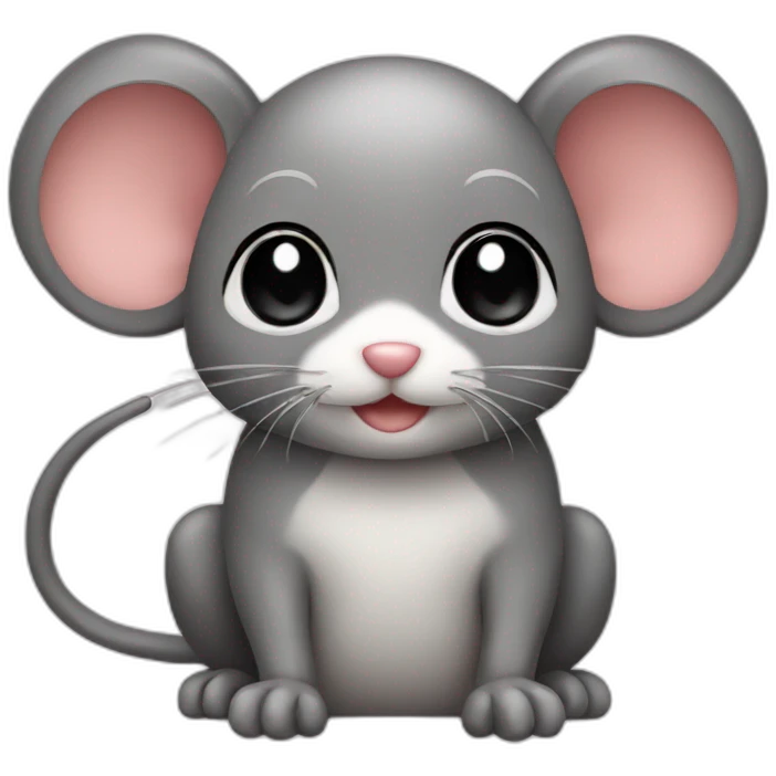 back front lab mouse emoji