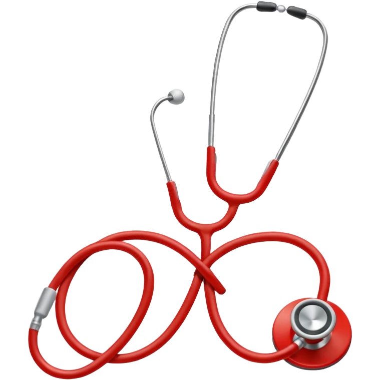red phonendoscope emoji