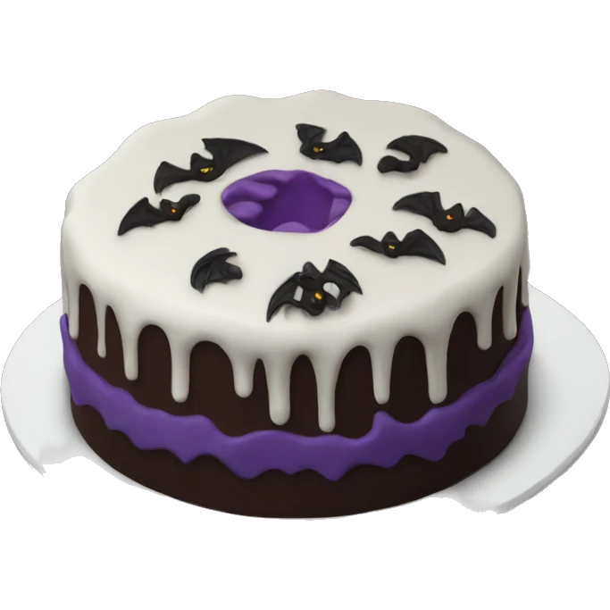 Halloween cake emoji
