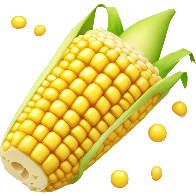 Corn cheese emoji