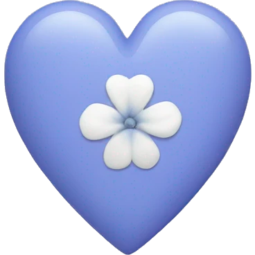 periwinkle heart emoji
