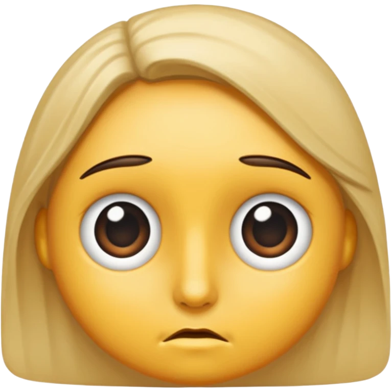 Side eye emoji