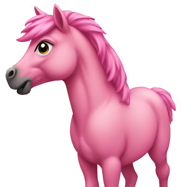 pink pony emoji