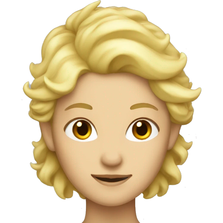 dragon lady with blond hair emoji