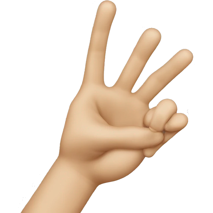 linking your fingers emoji