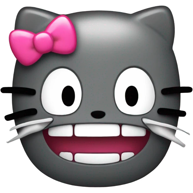 hello kitty with grillz emoji