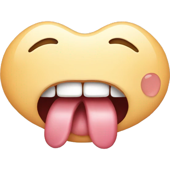 tongue emoji