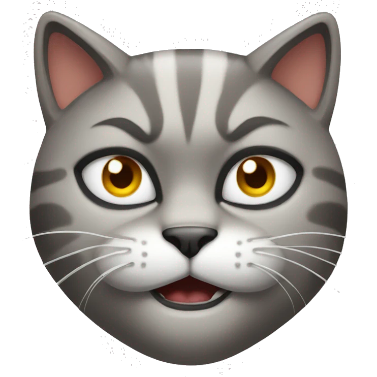 Angry female cat emoji
