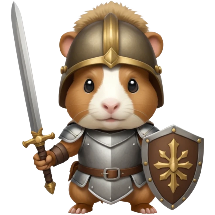 Guinea pig warrior emoji