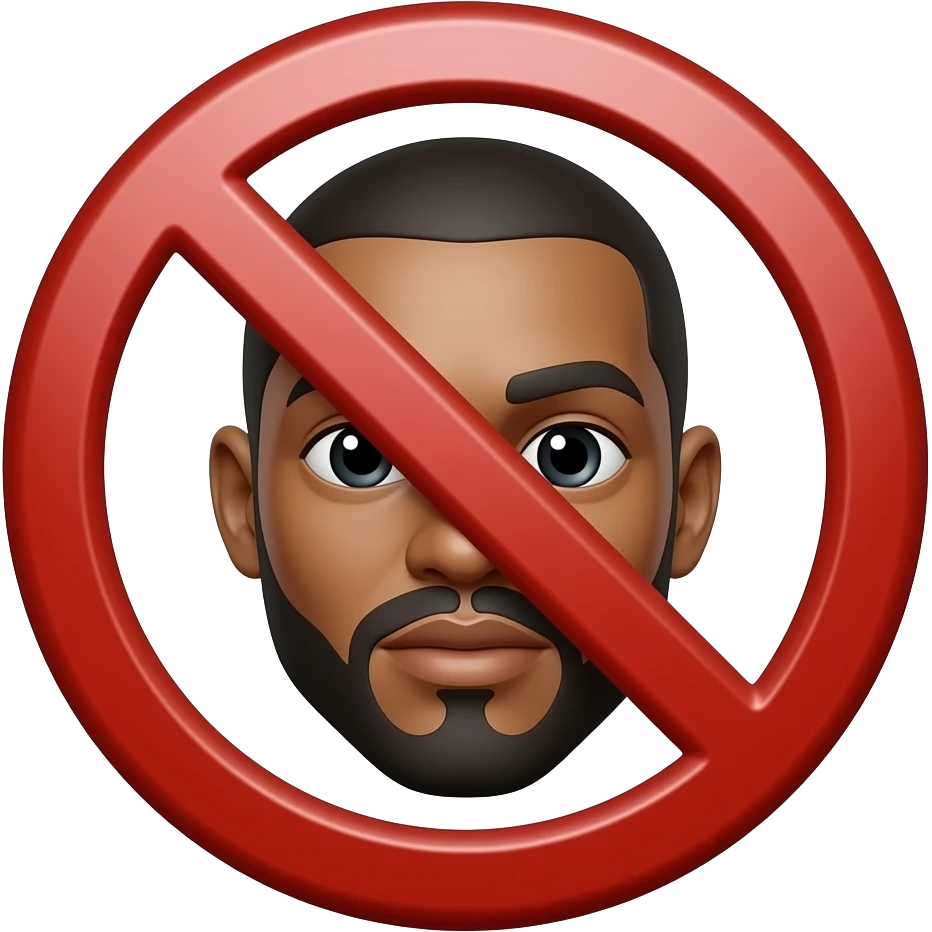 No nigga allowed emoji