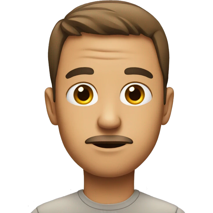 person doing a side eye emoji